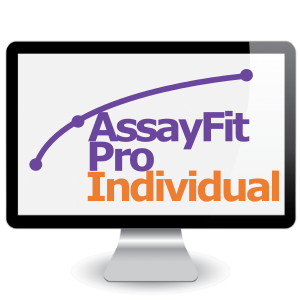 Picture of Three Months Assayfit Pro Curve Fitting Individual Key